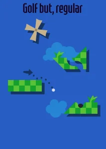 Golf BUT You Can Drag The Ball game screenshot 3
