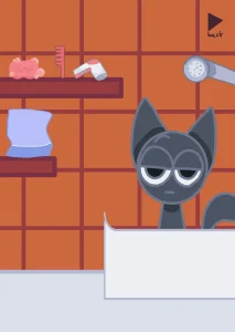 Gray Guardian: Sprunki Care Collection game screenshot 2