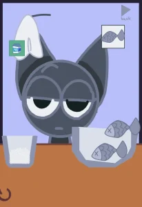 Gray Guardian: Sprunki Care Collection game screenshot 4