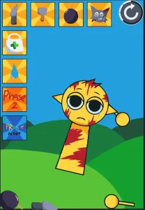 kick the buddy but simon game screenshot 2