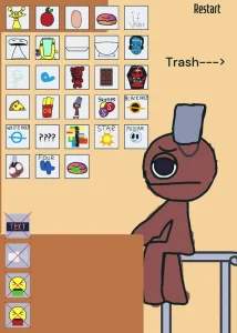 Please! do NOT feed the Sprunki BRUD game cover