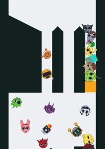 Sprunki Balls Who Will Win game screenshot 1