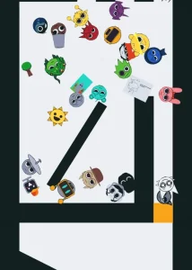 Sprunki Balls Who Will Win game screenshot 2