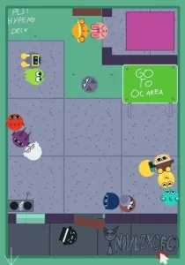 Sprunki Gray & Friends Ragdoll Playground game screenshot 1