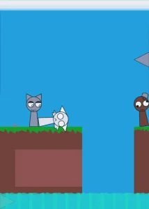 Sprunki: Gray, Wenda & Brud Bad Endings game screenshot 1
