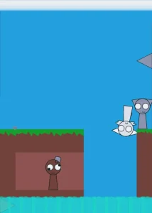 Sprunki: Gray, Wenda & Brud Bad Endings game screenshot 2