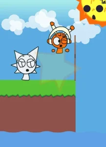 Sprunki Happy Ending: Oren & Wenda game screenshot 2