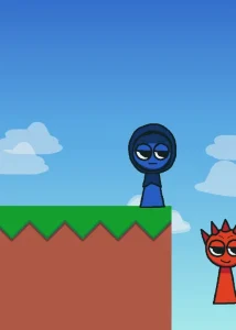 Sprunki Jevin & Raddy: Eight Endings game screenshot 1