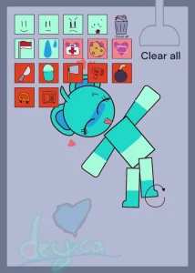Sprunki Kick the Buddy but with Sky game cover