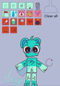 Sprunki Kick the Buddy but with Sky game screenshot 1