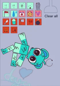Sprunki Kick the Buddy but with Sky game screenshot 3