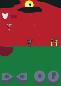 Sprunki Platformer 2: Infinite Knives game screenshot 3