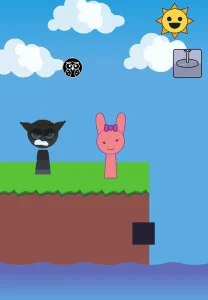 Sprunki: Save Pinki From Gray game screenshot 1