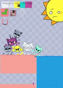 Sprunki Seven-Character Ragdoll Sandbox game screenshot 2