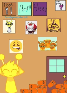 Take Care Of Sprunki Simon game screenshot 1