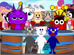 Tom And Ben News Extravaganza More 50 Buttons game screenshot 2