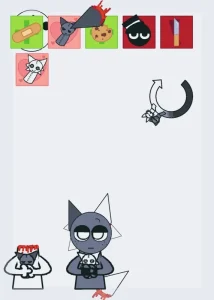 Wenda and Gray Ragdoll Sandbox game screenshot 2