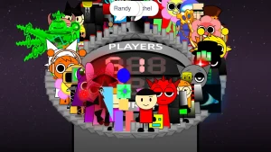 AY at Tick Drop! With Space Background (51 players) game screenshot 3