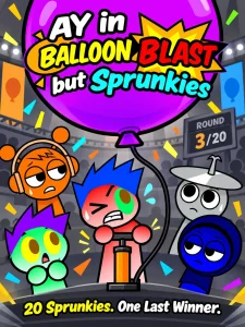 AY in Balloon Blast but Sprunkies game cover