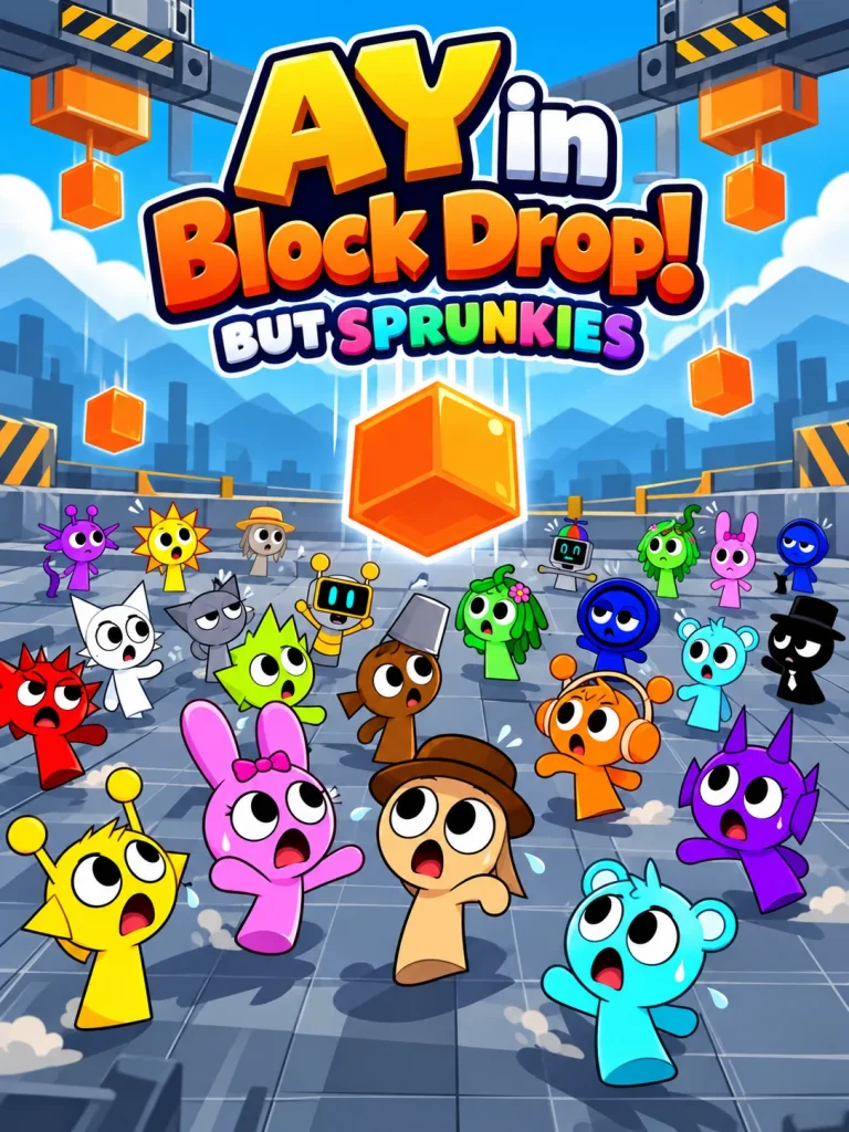 AY in Block Drop! but Sprunkies