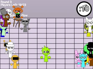 AY in Dodge the Bombs! 23 Players game screenshot 2