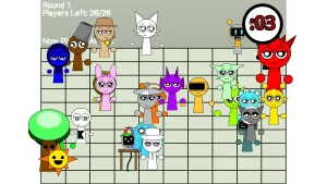 AY in Dodge the Bombs! 26 players game screenshot 2