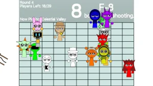 AY in Dodge the Bombs! 29-Player Sprunki Showdown game screenshot 4