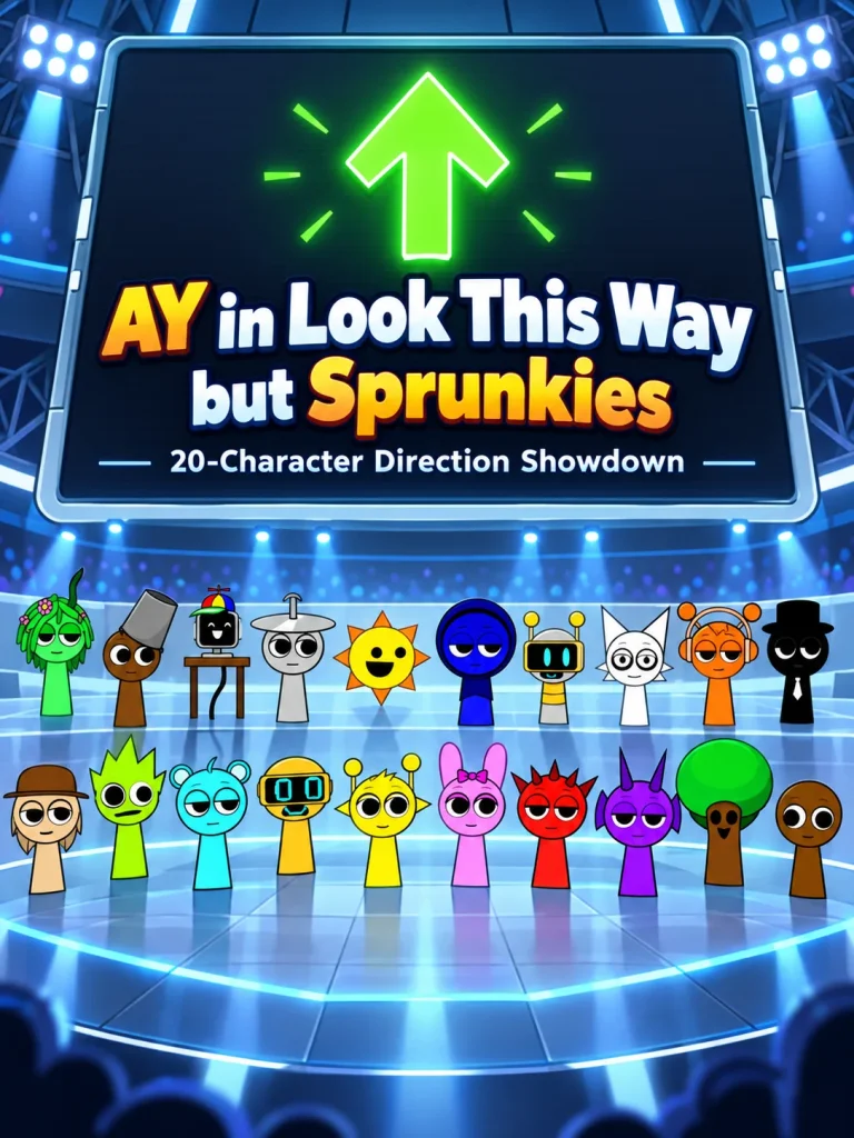 AY in Look This Way but Sprunkies