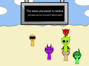 AY in moving mines 2 but sprunkis but Oren never gets eliminated screenshot