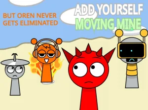 AY in moving mines 2 but sprunkis but Oren never gets eliminated screenshot
