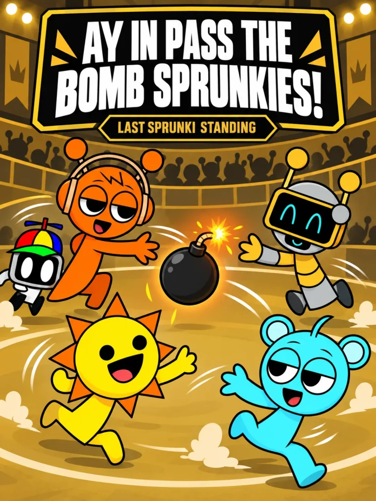 AY in Pass the Bomb sprunkies!