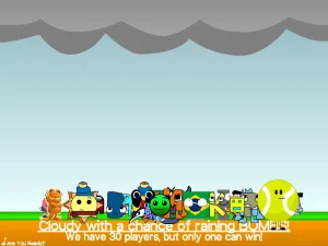 Ay in Raining Bomb 2! [ 30 players ] game screenshot 1