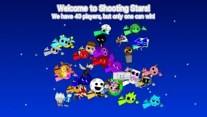 AY In Shooting Stars! 40 Players game screenshot 1