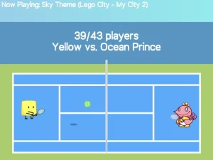 AY in Tennis Deuces! 43 Players game screenshot 1