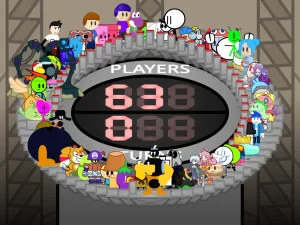 AY in Tick Drop! 63 Players game screenshot 1