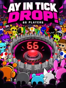 AY in Tick Drop! 66 Players game cover