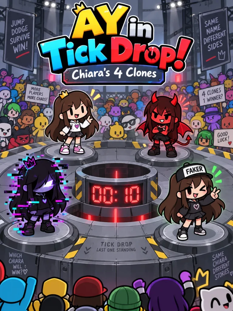 AY in Tick Drop! But Chiara has 4 Different Clones
