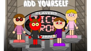 AY in Tick Drop! But Chiara has 4 Different Clones game screenshot 1