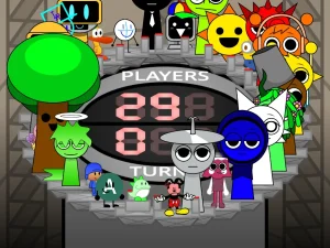 AY in Tick Drop: Larpie vs. Chiara – Playable Sprunki Edition game screenshot 4