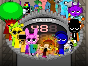AY in Tick Drop! Sprunkies but Elena is the evil girl game screenshot 2