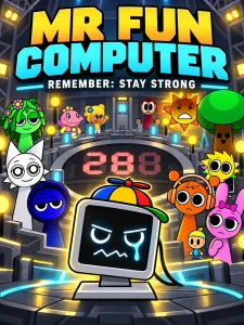 AY in Tick Drop! Sprunkies but It Was Mr Fun Computer Remember Stay Strong game cover