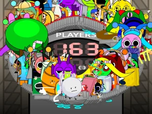 AY in Tick Drop! with 163 players game screenshot 2