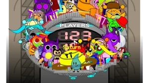 AY in Tick Drop! with five cheaters game screenshot 2