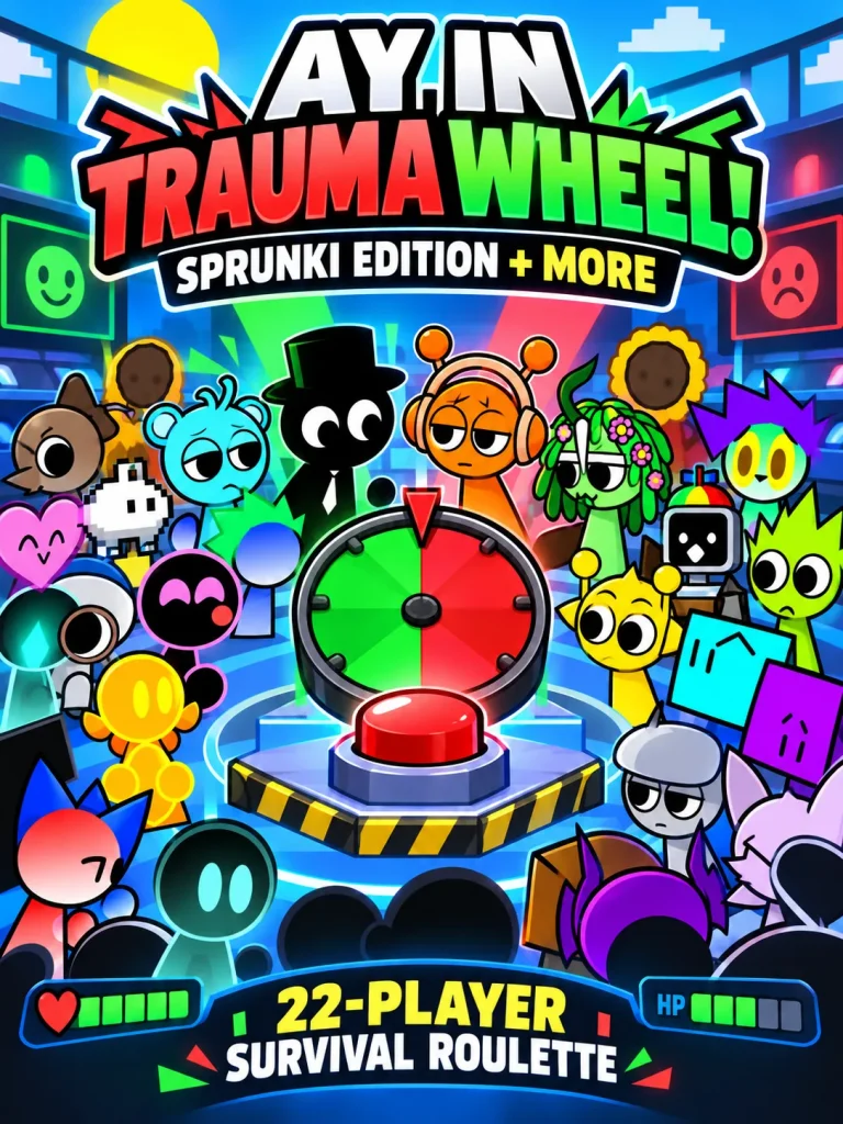 AY in Trauma Wheel! (Sprunki Edition+more!!!)