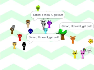 AY In Who is the Imposter! Sprunkies but Mr sun doesn't get eliminated game screenshot 4