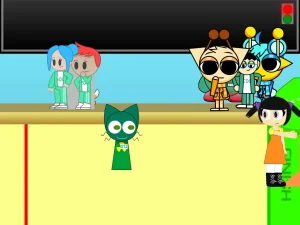 AY in Young-hee's Red Light, Green Light Showdown game screenshot 1