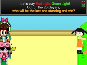 AY in Young-hee's Red Light, Green Light Showdown game screenshot 2