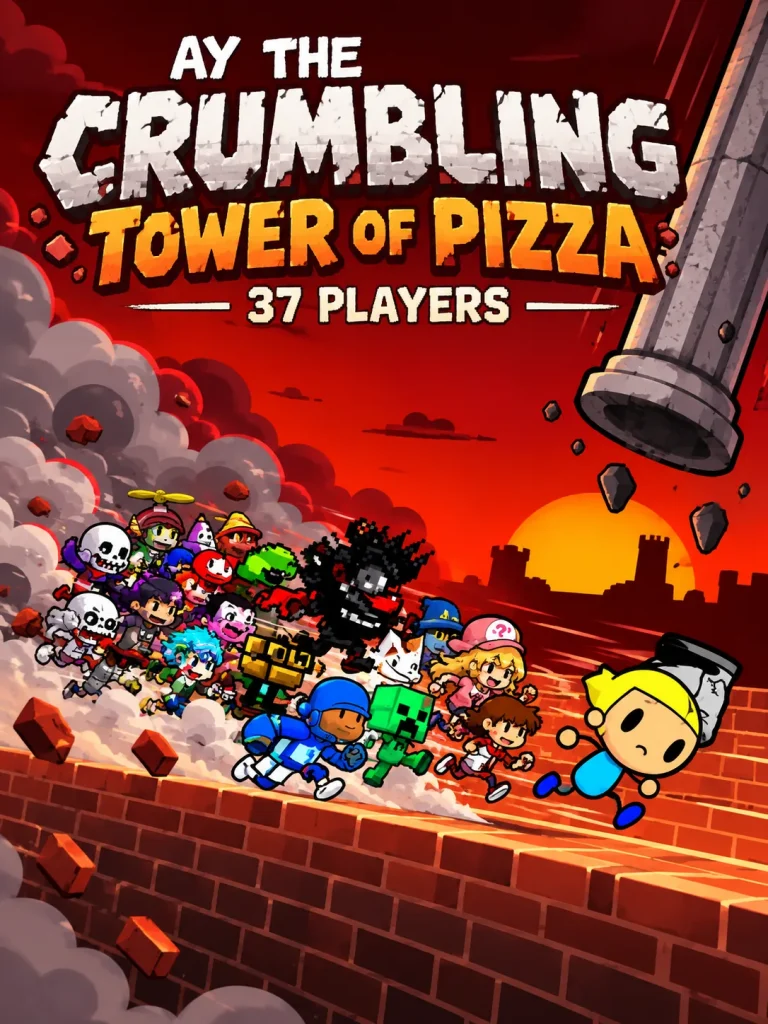 AY The Crumbling Tower of Pizza [37 Players]