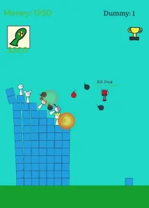 Blob VS Dummy Tower Battles game screenshot 1