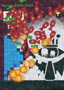 Blob VS Dummy Tower Battles game screenshot 2
